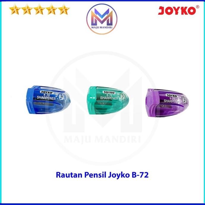 

Terbaru Rautan Pensil Joyko B 72 / Pencil Sharpener B-72 / Serutan 24 pcs