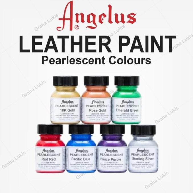 

BEBAS ONGKIR - Angelus - Acrylic Leather Paints Pearlescent 29.5ml