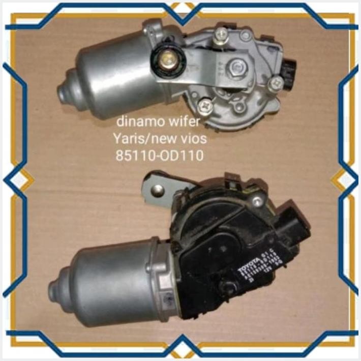 [OLD] MOTOR WIPER YARIS ORIGINAL DINAMO WIPER DEPAN TOYOTA YARIS BAKPAO ORI