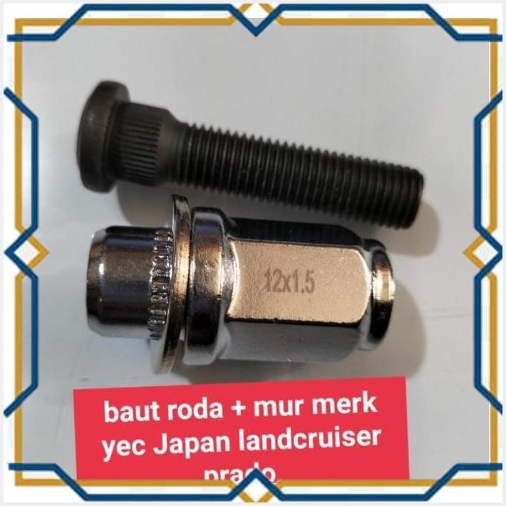 [RAJ] BAUT RODA + MUR MERK YEC JAPAN LANDCRUISER PRADO