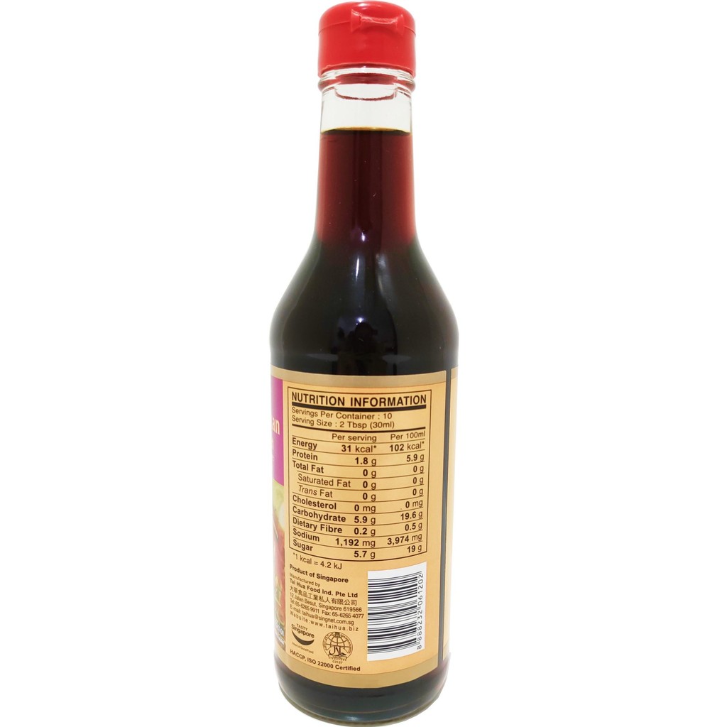 

Saus Tim Ikan Tai Hua Seafood Soy Sauce 305 ml Kecap Tim Ikan KS