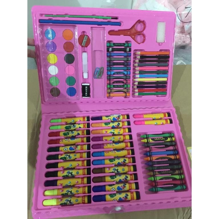 

Gu Crayon Anak Set 86Pcs / Krayon Mewarnai Anak 86Pcs / Pensil Warna Set 86Pcs