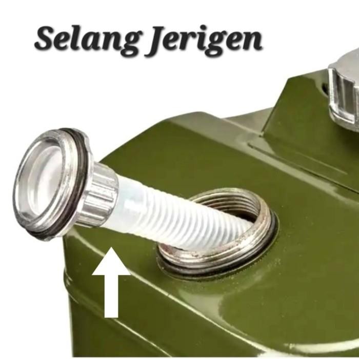 Jerigen 10L Jerry Can 10 Liter Besi Tempat Genset Bbm Bensin Solar Original Dan Terpercaya