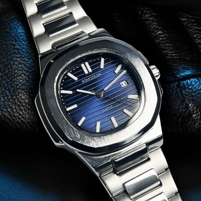 KIMSDUN 0022 Jam Tangan Pria Automatic Stainless Steel Anti Air Wates Tanpa batu baterai