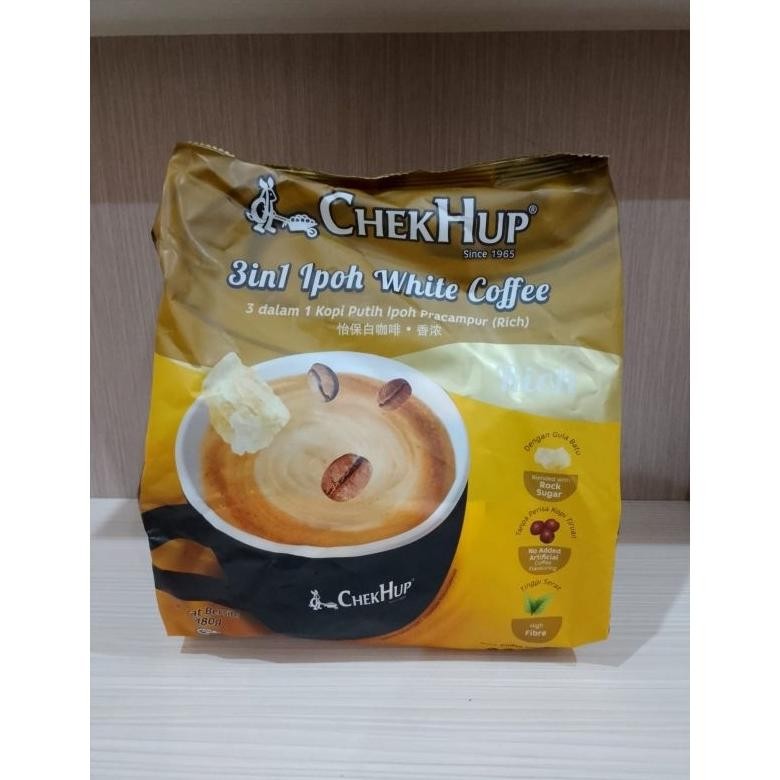 

CHEKHUP 3IN1 IPOH WHITE COFFE RICH MALAYSIA MURAH