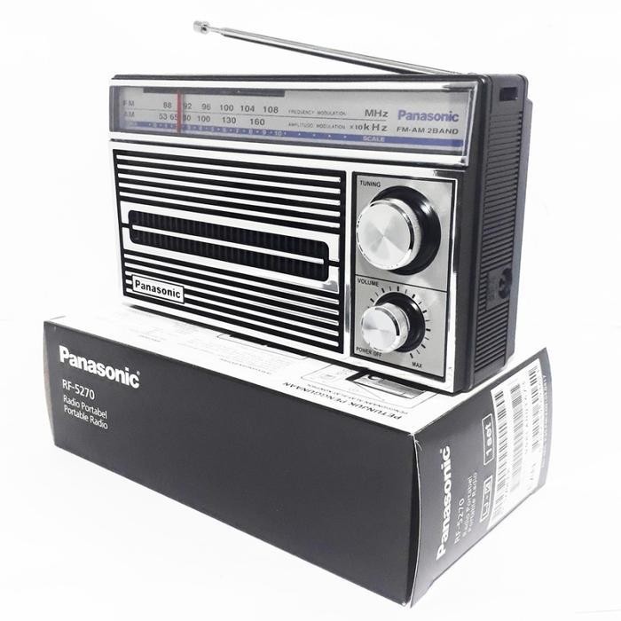 Radio Panasonic Portable Jadul Fm Am Rf-5270 / Rf5270 Original Dan Terpercaya