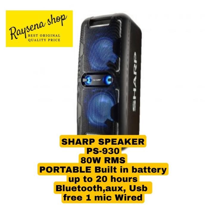 Terlaris Sharp Hifi Ps-930 / Ps930 Karaoke Party