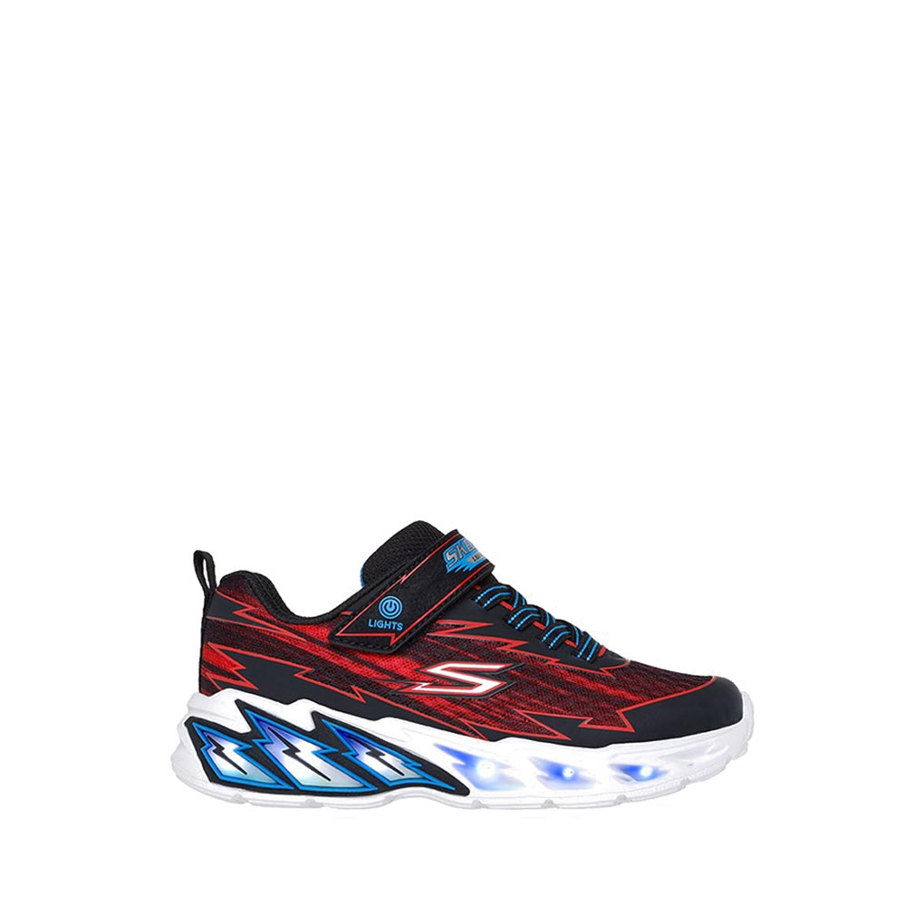 Skechers S-Lights: Light Storm 2.0 - Bolt Boy's Lifestyle Shoes - Black