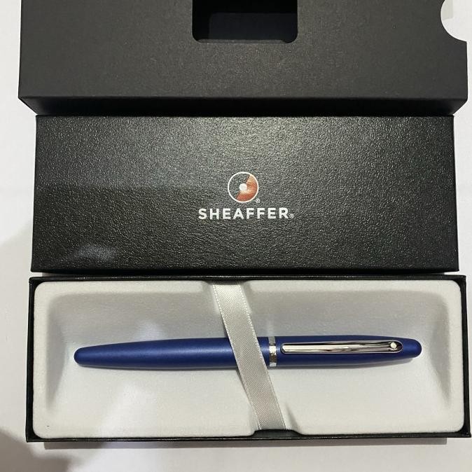 

Tersedia Pulpen Sheaffer Vfm Neon Blue Original Rollerball