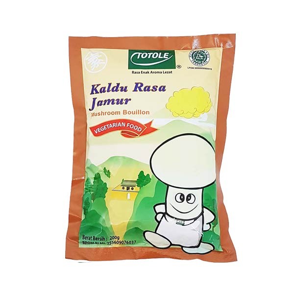 

TOTOLE KALDU JAMUR 200 GR