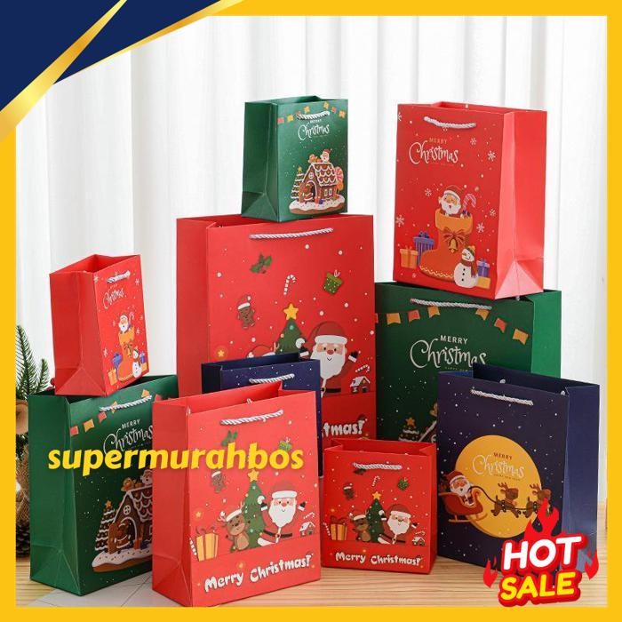

PAOPAO PAPERBAG NATAL HNY SANTA CHRISTMAS AND HAPPY NEW YEAR PREMIUM BEST SELLER !!