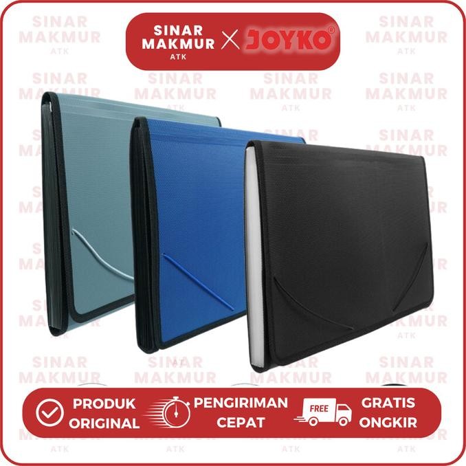 

Diskon! Expanding File/Map Harmonika/Organizer Folio EF-2538 Joyko (PCS)