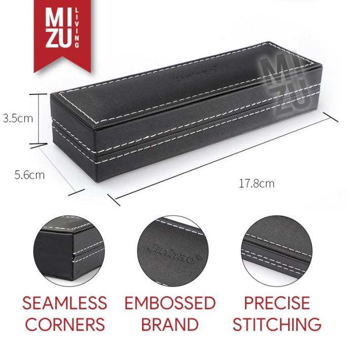 

Tersedia Jinhao Premium Full Leather Pen Case Gift Box Kotak Pulpen Full Kulit