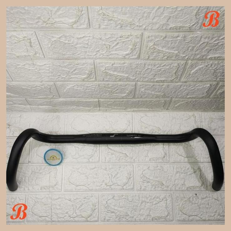 [LSS] STANG DROPBAR STRUMMER GRAVEL FLARE 33 DERAJAT HANDLEBAR RB OVERSIZE