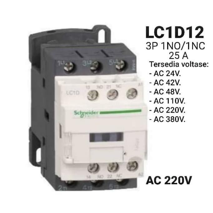 HARGA DISC - Schneider Magnetic Contactor - Kontaktor Magnet LC1D LCID