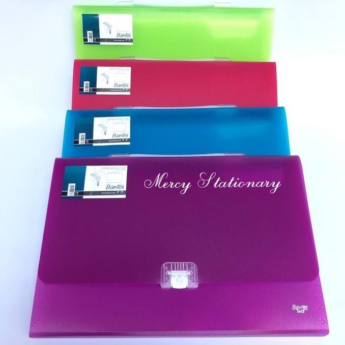 

Diskon! Expanding File With Handle Bantex 3603 Folio Size - Map Harmonika folio