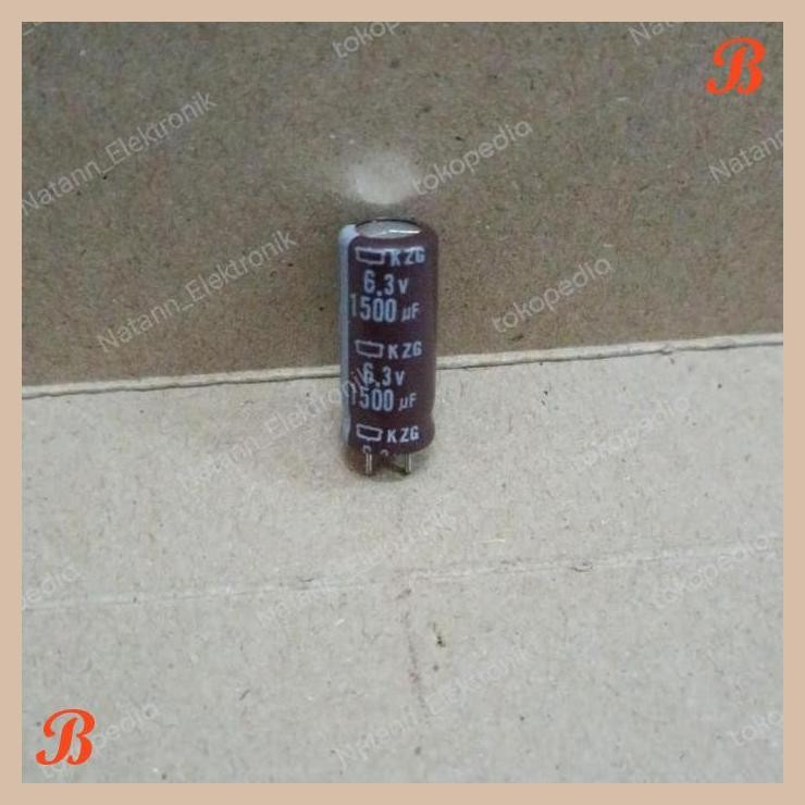 [MRD] 6378 KAPASITOR ELCO 1500UF 1.500UF 1500 1.500 UF 6.3V 6,3V 6V3