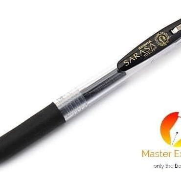 

Tersedia Pulpen Gel Sarasa 0.7 /Pack Hitam