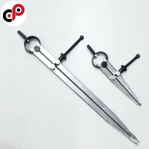 

Jangka Bubut Stelan | Spring Caliper Divider | 4", 6", 8", 10" 12" |