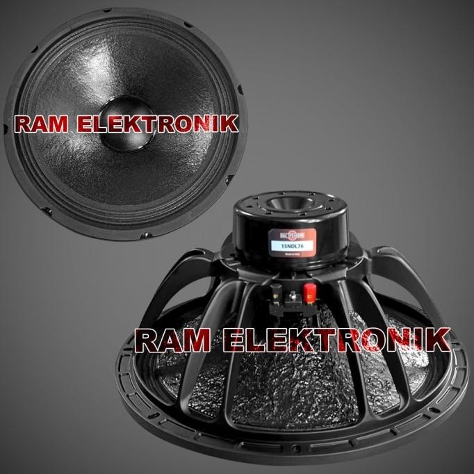 Terlaris Komponen Speaker 15 Inch B&C 15Ndl76 / 15 Ndl 76 Neo Neodymium Grade A