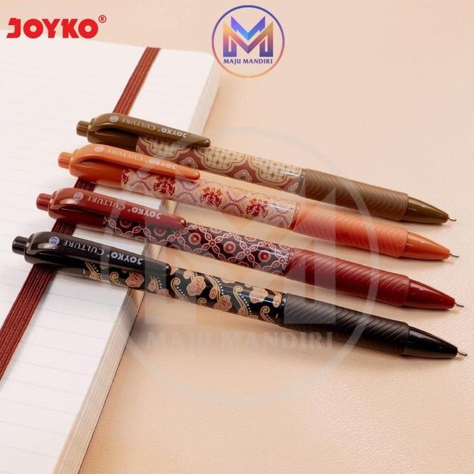 

Tersedia Ball Pen Joyko Culture Bp184 / Pen Cetek Batik Bp 184 Pulpen Bp-184