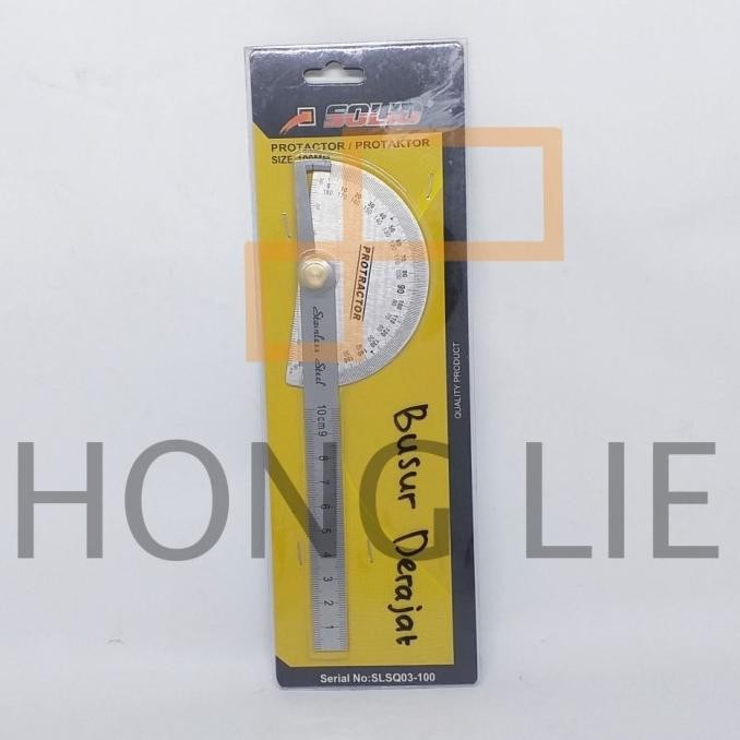 

siap kirim solid busur derajat / protactor penggaris stainless