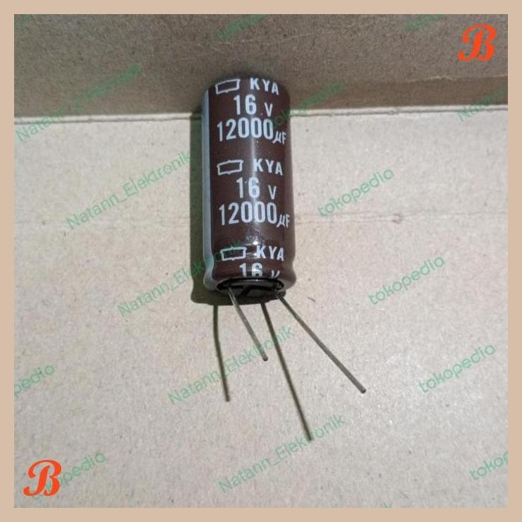 [MRD] 5468 KAPASITOR ELCO 12000UF 12000 UF 16V 16 VOLT NIPPON CHEMICON