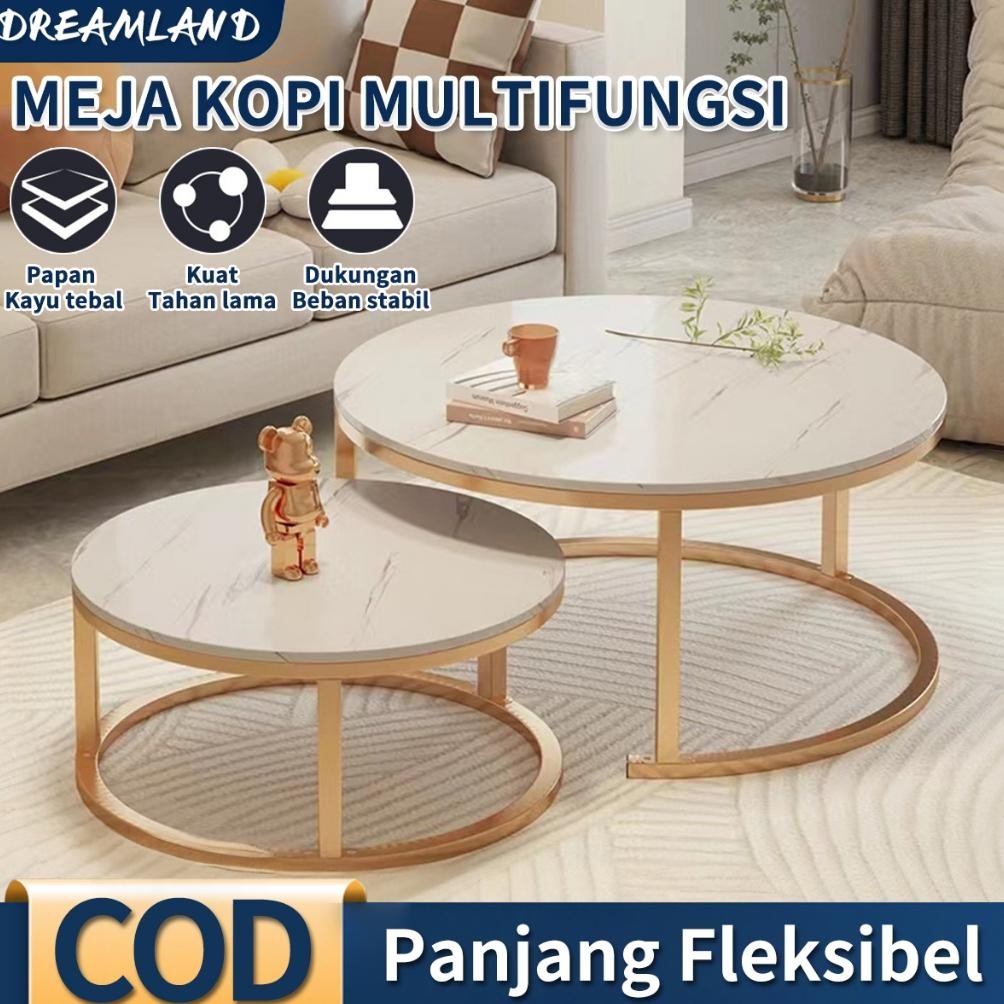 Meja Tamu Minimalis Set /Meja Minimalis/Meja Ruang Tamu/Furniture Ruang Tamu/Meja Industrial Minimal