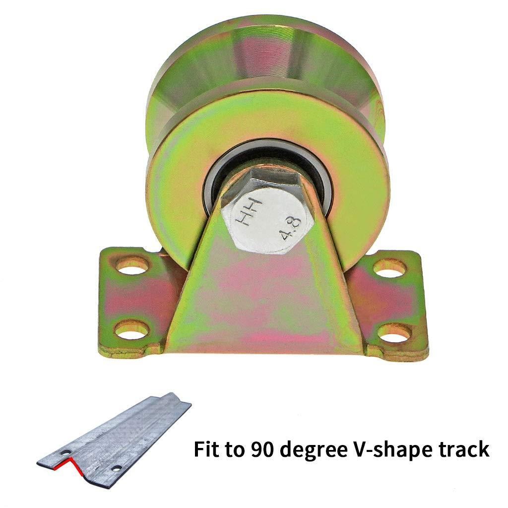 Roda Pagar Besi/Roda Gerbang Pagar/U&V 50Mm/Roda Pintu Pagar Besi/Roda Rel Pintu Geser Cod - Swan