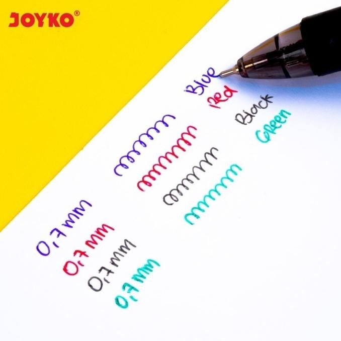 

Tersedia Pulpen Joyko 4 Warna Bp-288 Quaco 3 0.7 Mm - 1 Lusin Isi 12 Pcs