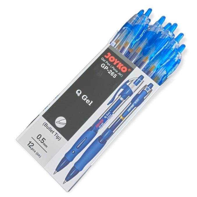 

Tersedia [1Pack] Pulpen Q-Gel Joyko Gp-265 Isi 12Pcs Harga Grosir Murah