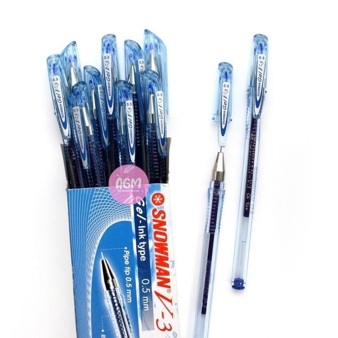 

Tersedia Pulpen Semi Gel Snowman Tipe V3 0.5Mm - Lusin