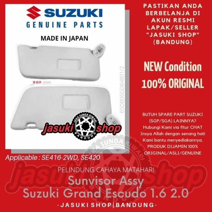 TERMURAH - Sun Visor Escudo 2.0 / 1.6 / XL7
