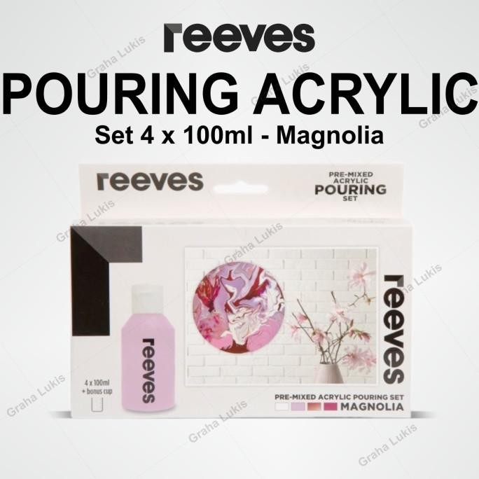 

HARGA DISC - Reeves Pouring Acrylic Paint Set - Magnolia