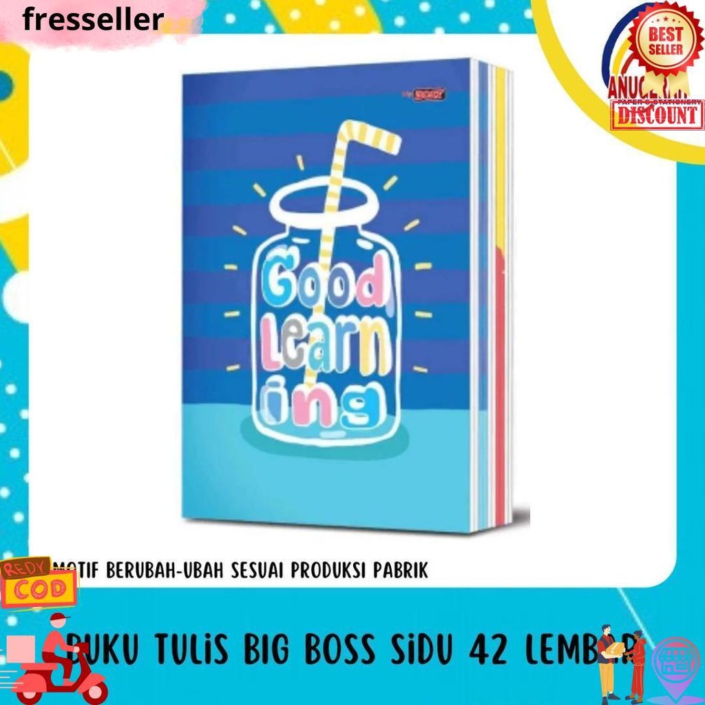 

Buku Tulis Big Boss Sidu 42 Lembar (Pak) D Gratis Ongkir
