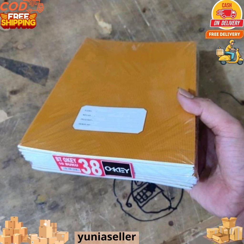 

1 Pak Buku Tulis Cover Coklat 38 58 Isi 10 Buku D Best Seller