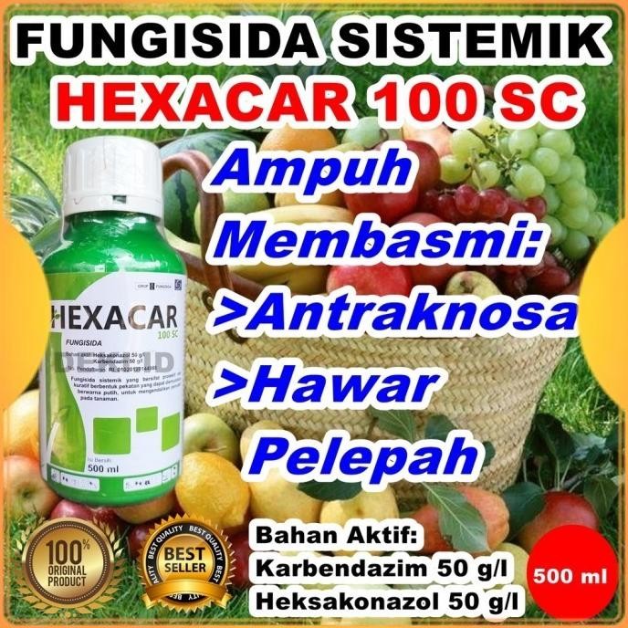 Hexacar 500 ml Fungisida Sistemik Heksakonazol Karbendazim