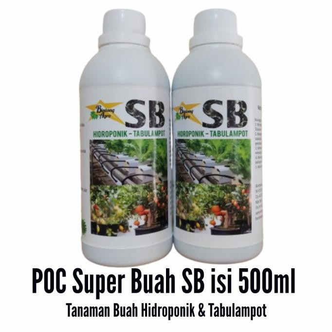 Nutrisi Hidroponik Organik Pengganti AB Mix / Grosir Murah