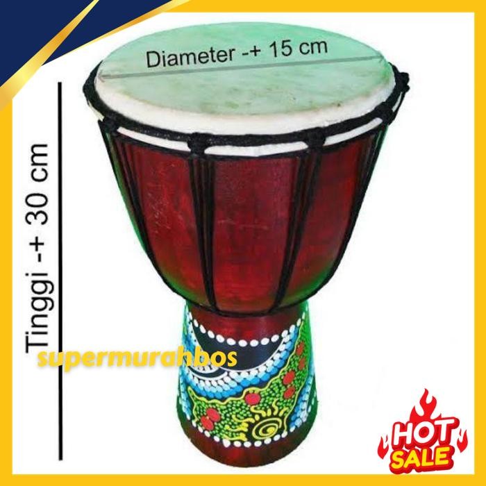 MAINAN GENDANG KENDANG JIMBE 30CM GRATIS ONGKIR 