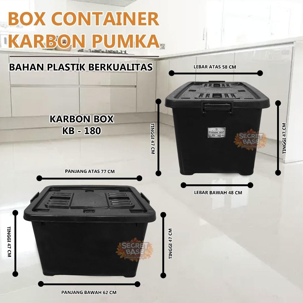 Box Container - Kotak Plastik Serbaguna 21L ~ 180L Pumka / Kontainer Box Plastik / ContainerBoxMurah