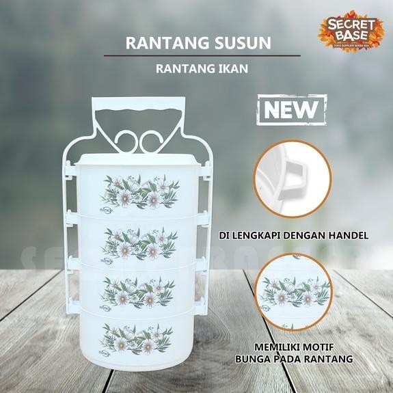 Rantang Susun - Tempat Bekal Makan / Rantang Susun Plastik Murah Harga Grosir