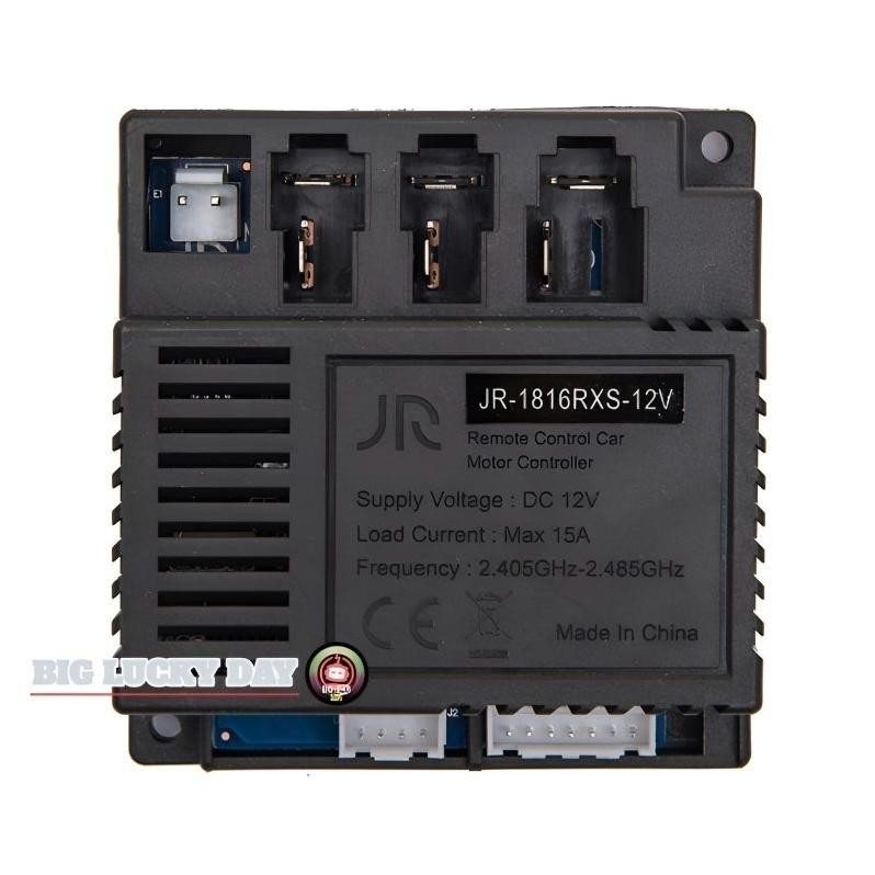 Premium Remote Receiver Mobil Aki Jr-1816Rxs-12V Remote Control Kupu-Kupu Mobilan Aki Anak Ic Modul 