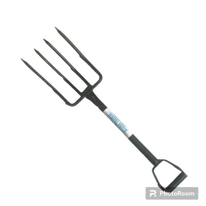 Garpu Injak Tanah 4 Gigi - Garuk Pertanian