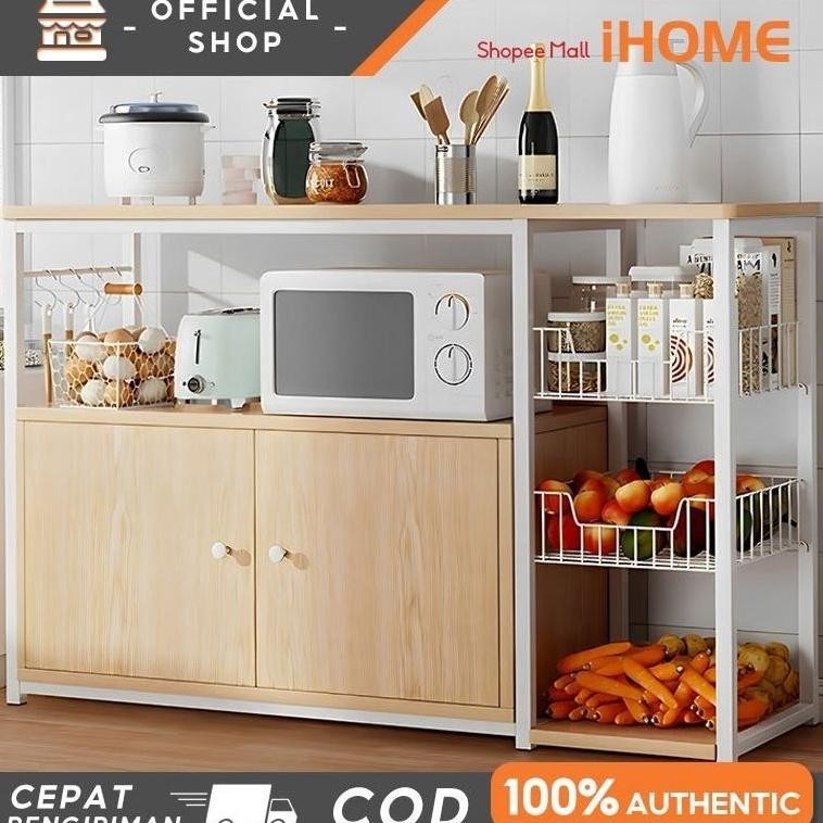 Rak Dapur / Rak Oven Microwave / Lemari Dapur / Rak Oven / Meja Dapur Kayu