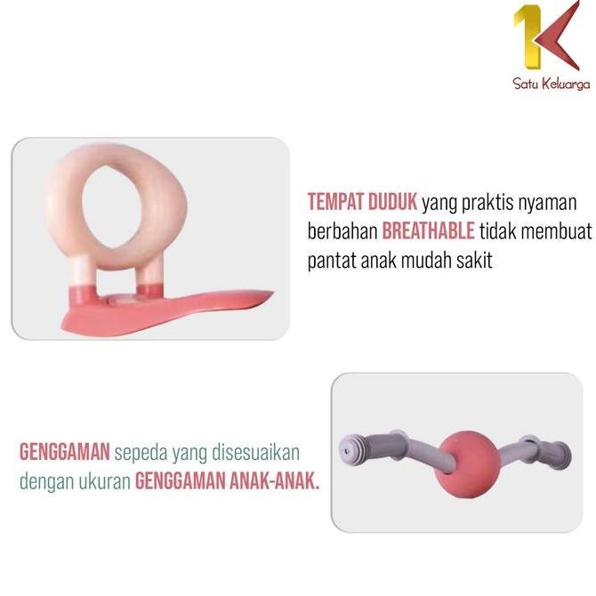 Murah [COD] SK M190 Sepeda Anak Roda 3 Speda Roda Tiga Menyenangkan Sepedah Anak Roda 3  Mini Anak N