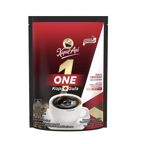 

KAPAL API ONE GULA PISAH 10X23 GR