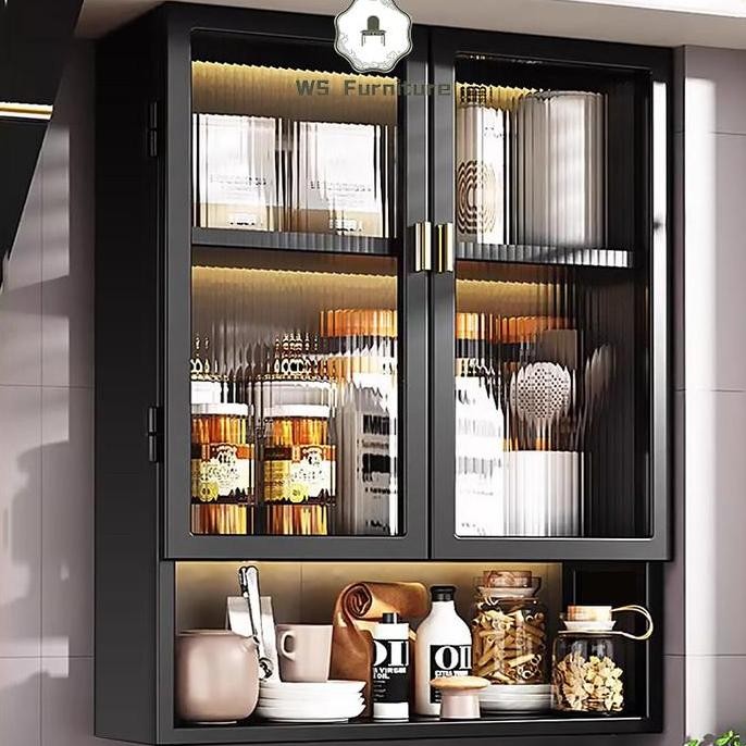 Lemari Dapur Gantung Lemari Dinding Dapur Rak Gantung Dapur Kabinet Dapur Atas Rak Bumbu Dapur Dindi