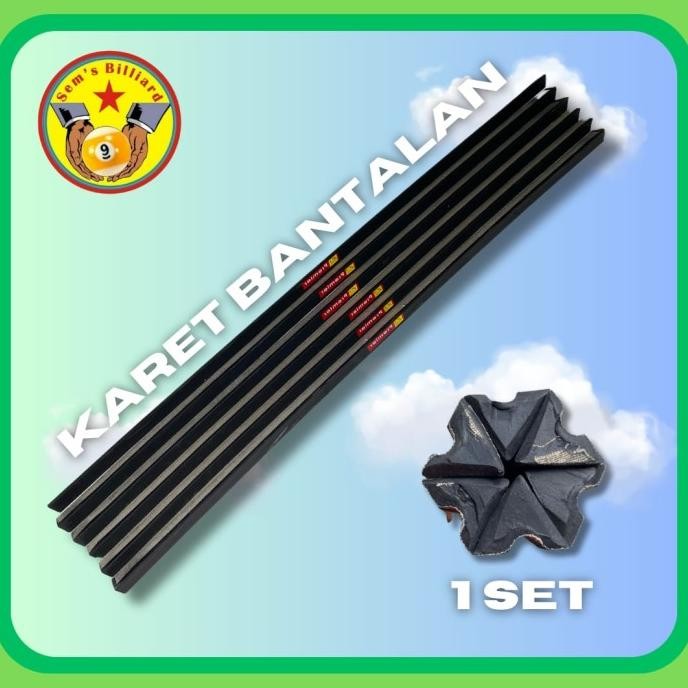 Karet Ban Meja Billiard 9 Ft Premier - Rubber Billiard Co