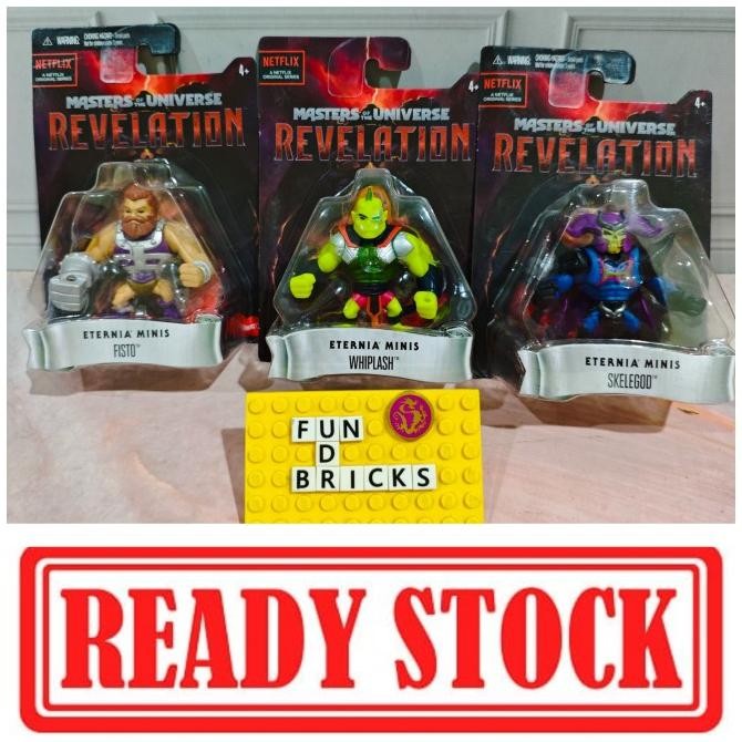 Masters Of The Universe Revelation Skelegod Whiplash Fisto