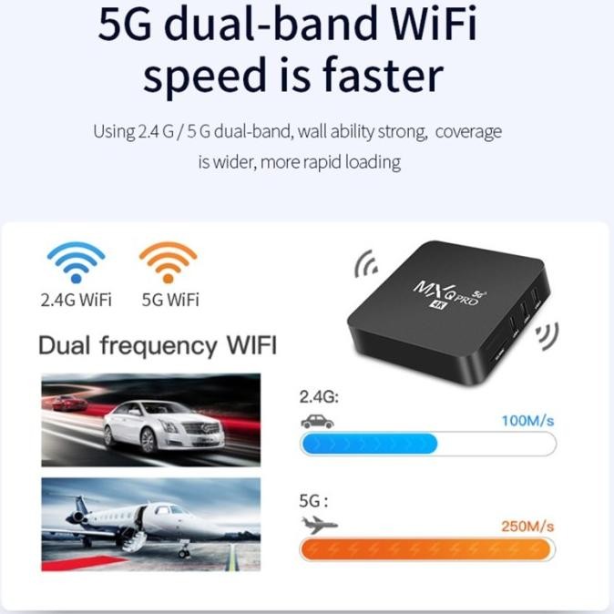 ANDROID TV BOX NEW TX6 TV BOX 1GB RAM + 8 GB ROM Android 10.0